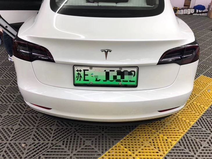 BOP MASS Series Smoked Paint Protection Film PPF For Headlight Lamps